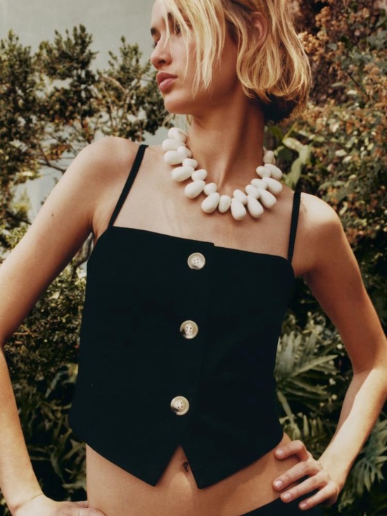 Zara Tops - ZARA Linen Top